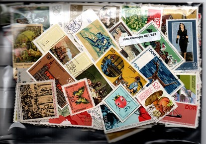 1000 timbres d'Allemagne de l est