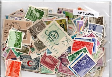 500 timbres de Turquie