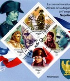 bloc timbres thematique " Napoleon 34